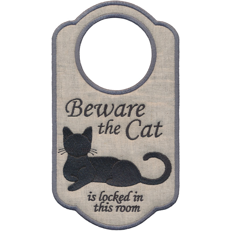 Beware of the cat