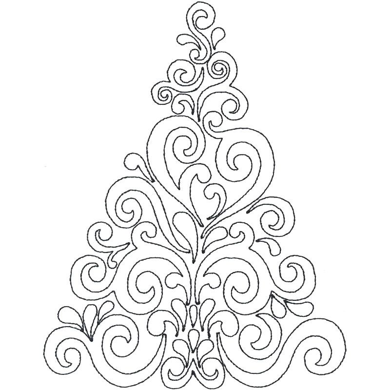 Christmas Tree Linework | 80047-14