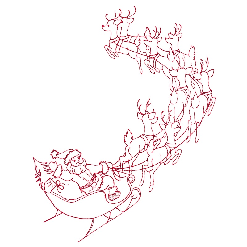 Jumbo Santa Sleigh Jumbo Santa Sleigh