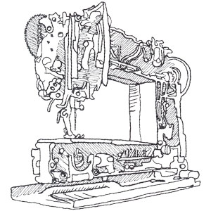 Naked Machine Sketch