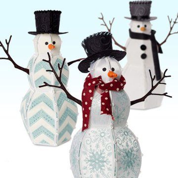 スノーマン Freestanding Snowmen