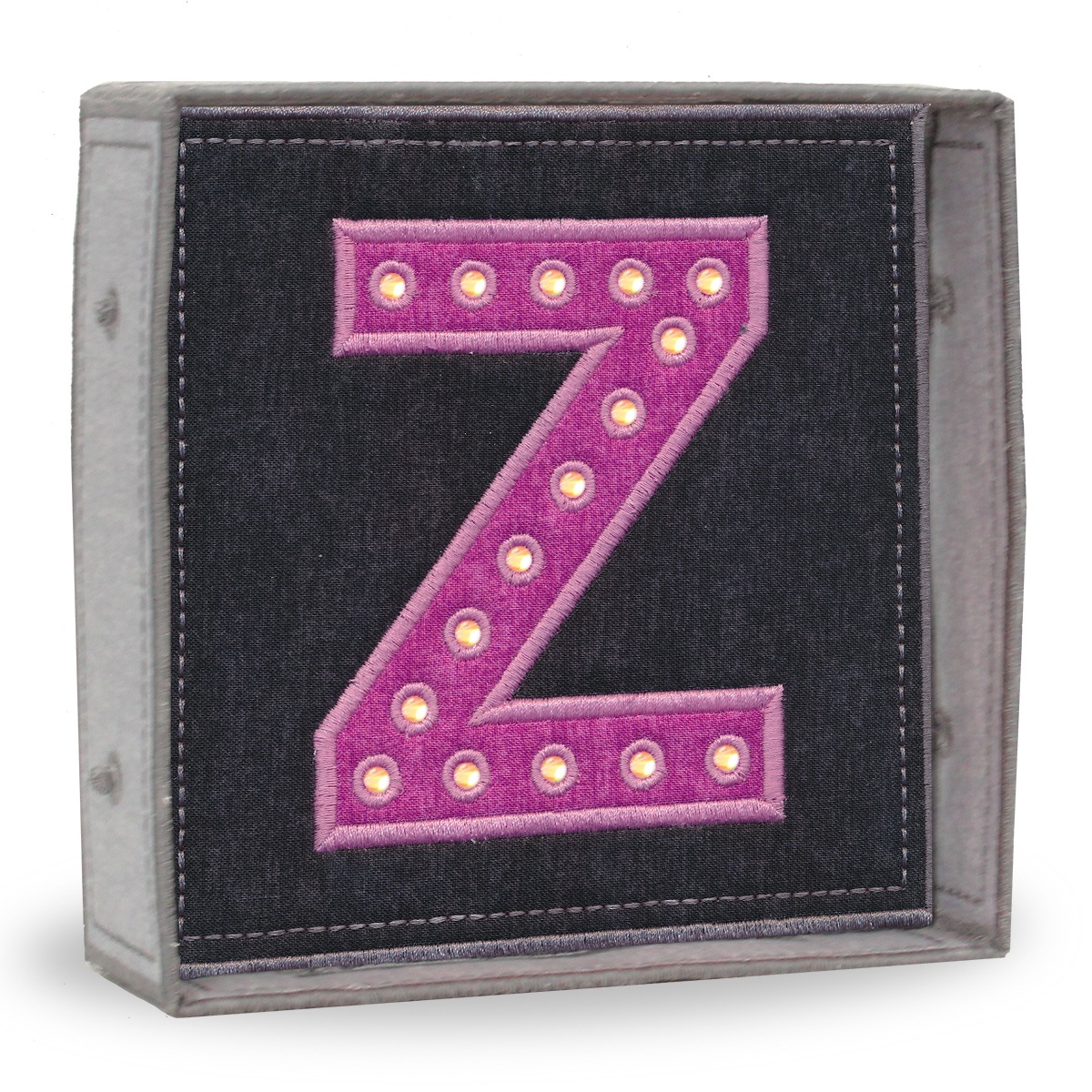 Freestanding Lighted Letter Z