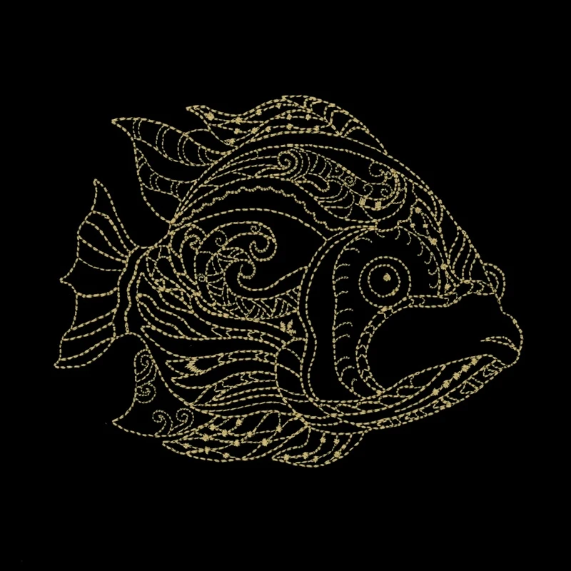 Fish 1 Linework