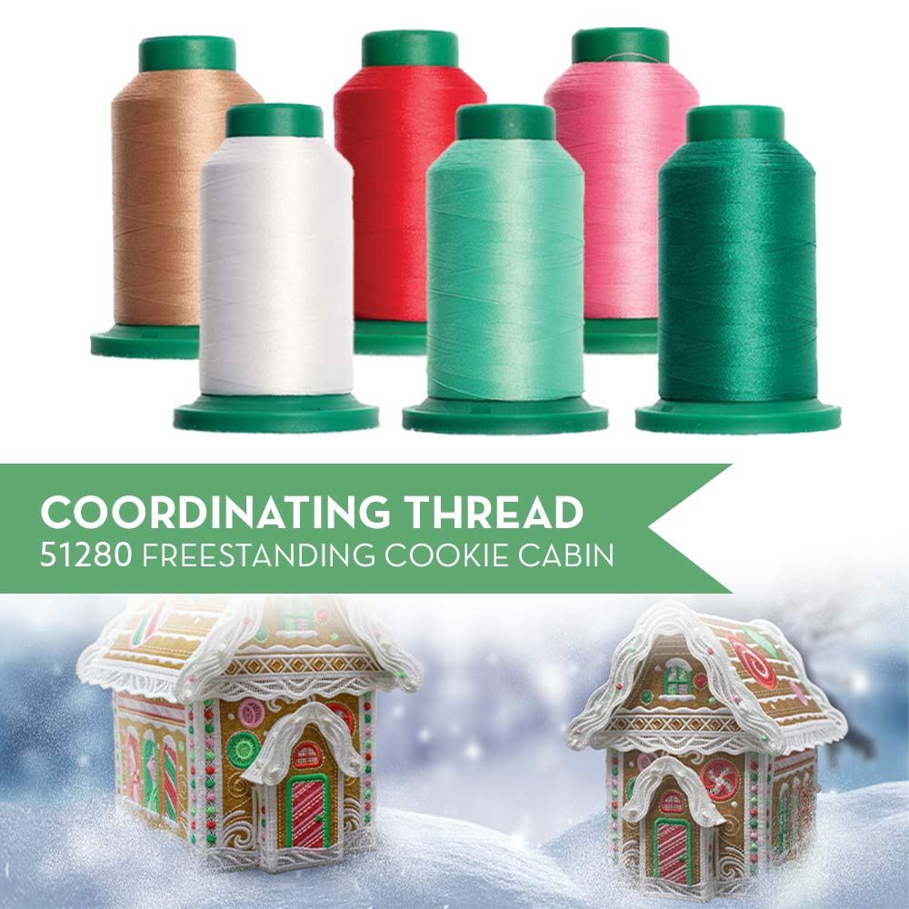 Freestanding Cookie Cabin #51280 - Coordinating Thread