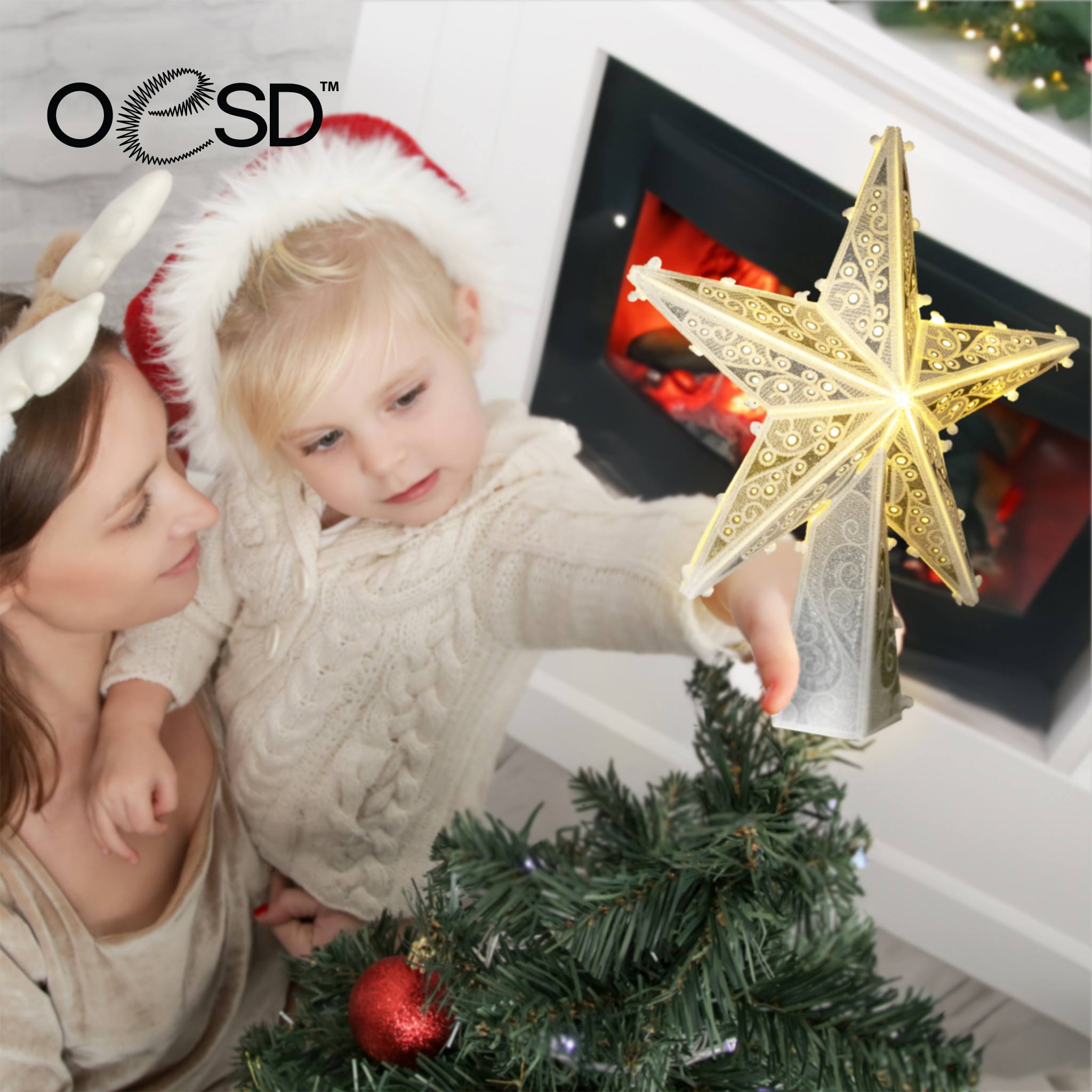 Freestanding Star Tree Topper