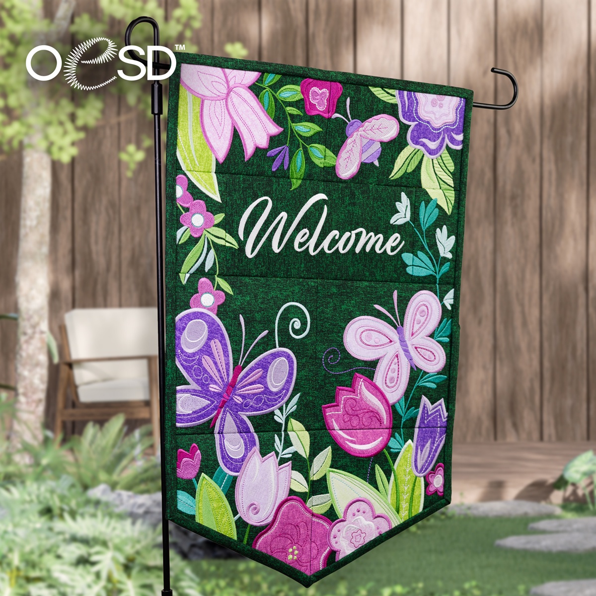 Spring Welcome Garden Flag