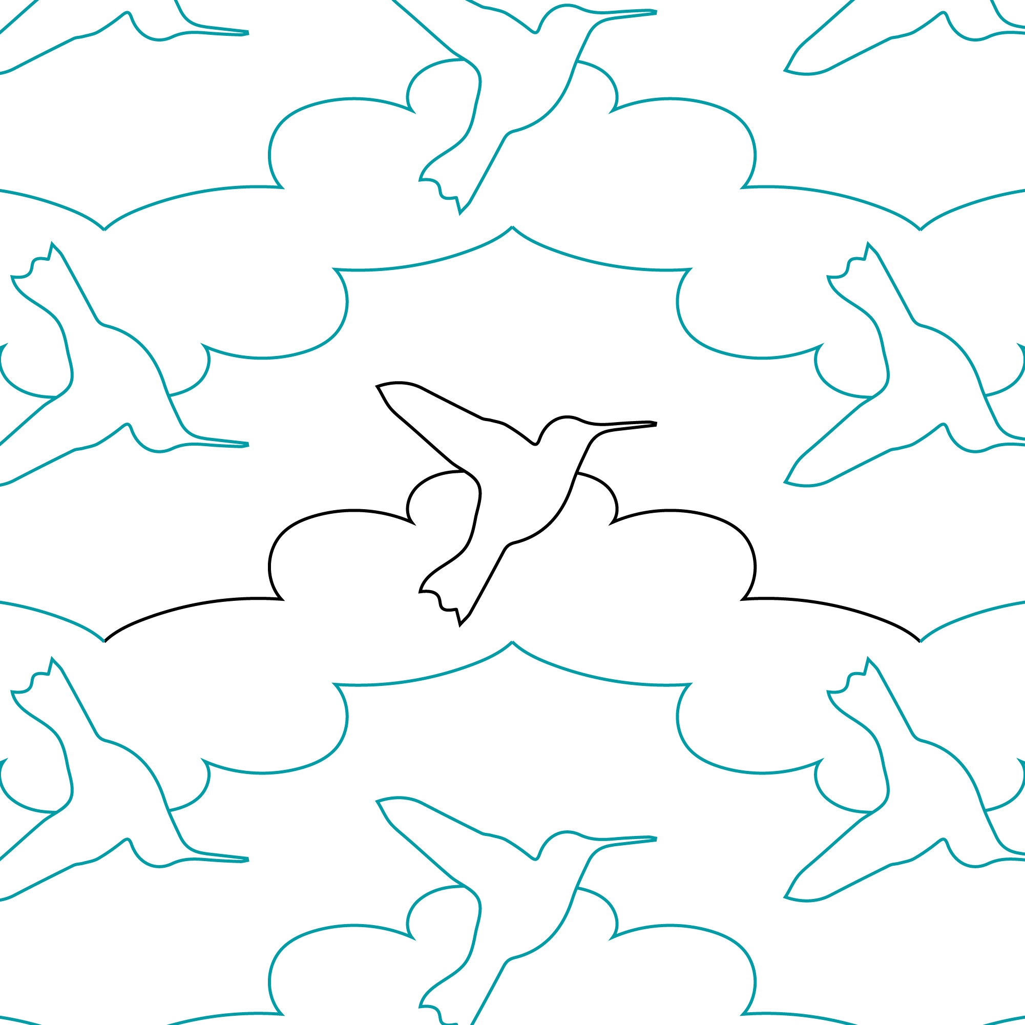 Birds Triangle 2 | LA80228-08