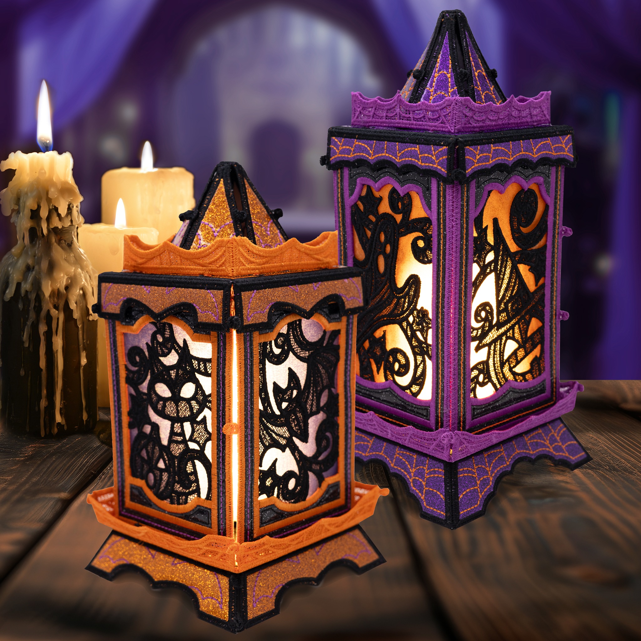 【ラプンツェル様用】OCCISION / Defying Temporal Freestanding Halloween Lanterns
