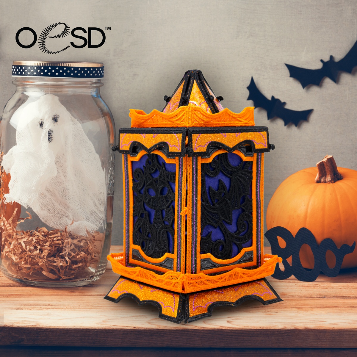 Freestanding Halloween Lanterns