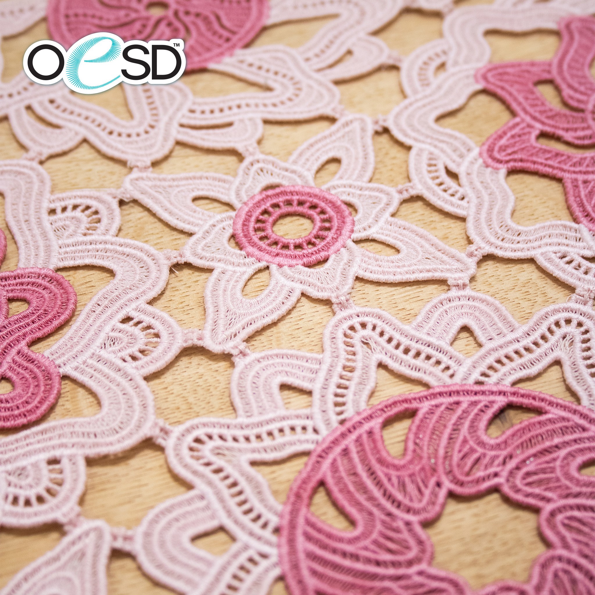 Freestanding Buildable Flower Doilies