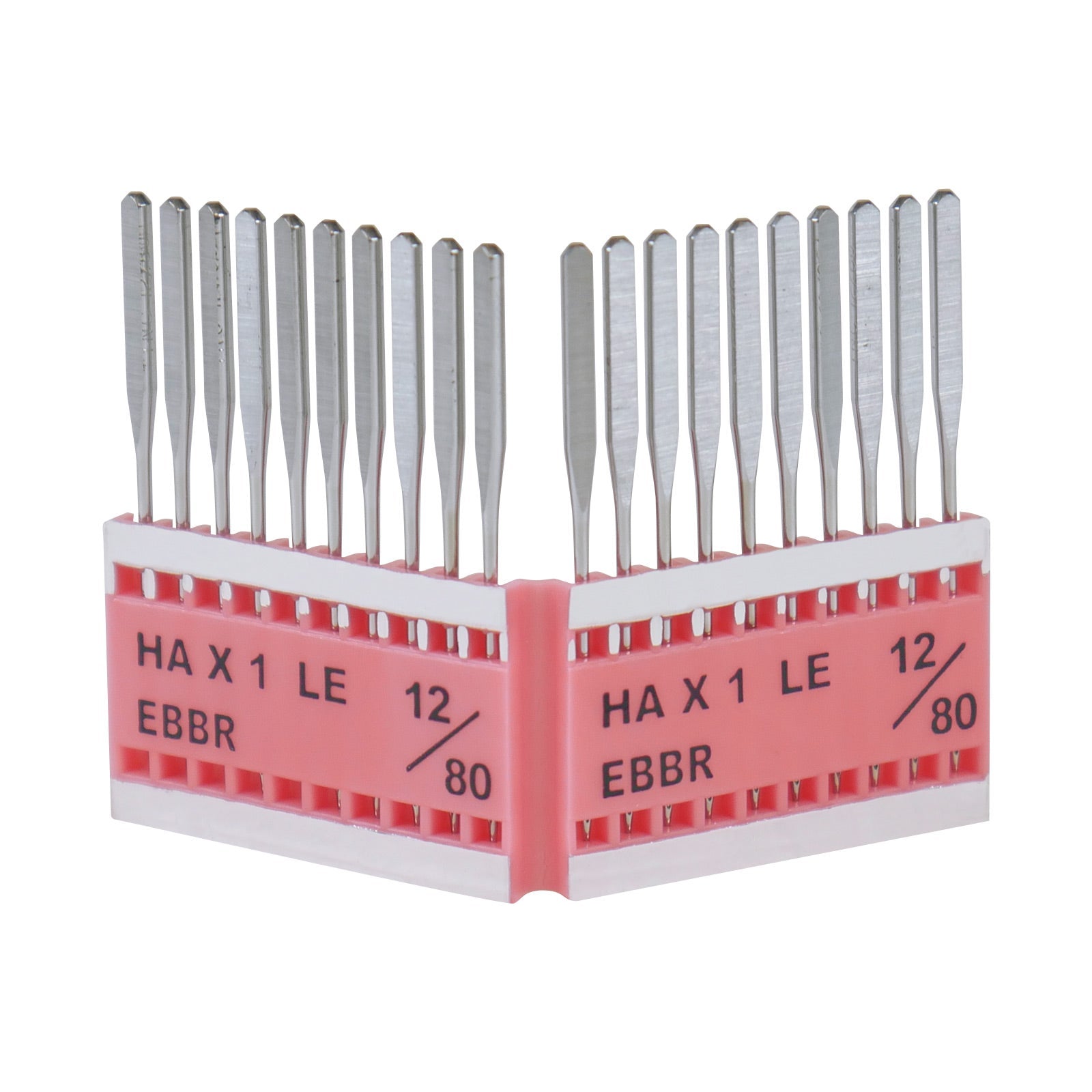 80/12 Sharp Point Needles - HAX1 LE EBBR - Ceramic Coated