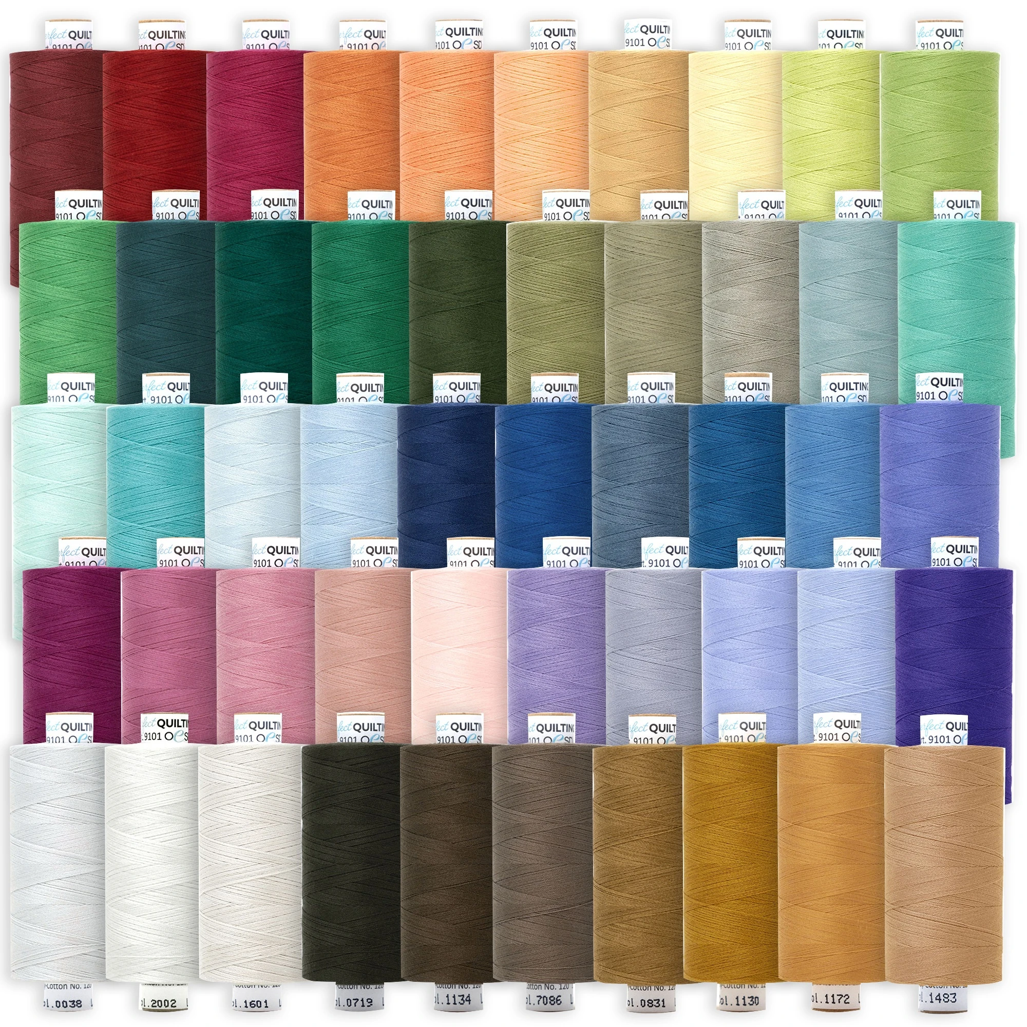 Perfect Quilting Thread 1000m Set 2