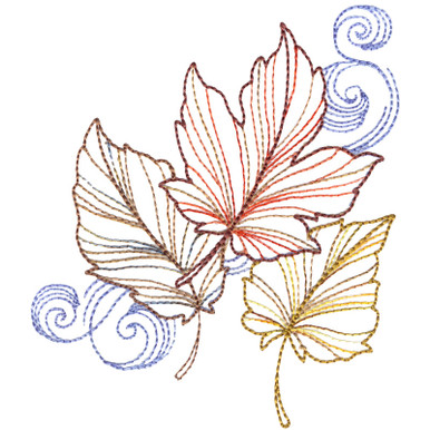 Isacord Embroidery Thread Variegated (9975 Autumn Harvest)