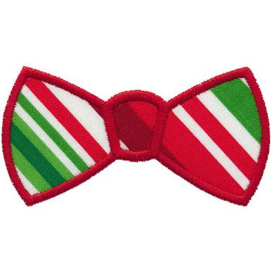 Egg Monogram Bow Tie Applique - Creative Appliques