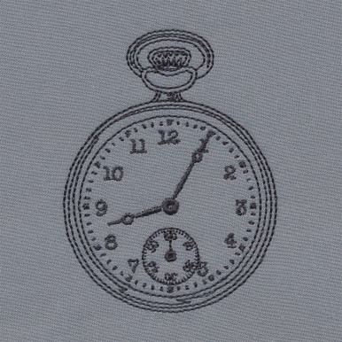 pocket watch pencil drawing