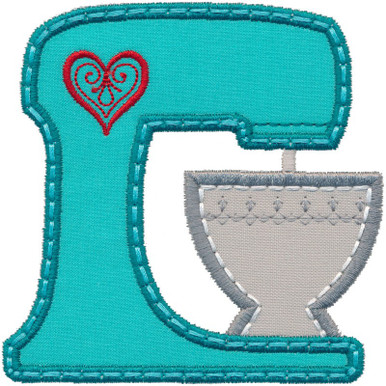 Mixer Applique | 12608-02 Mixer Applique | 12608-02