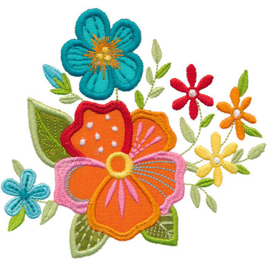 Flowers Applique | 12608-16 Flowers Applique | 12608-16