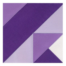 Pieced to Perfection: Purple Stars