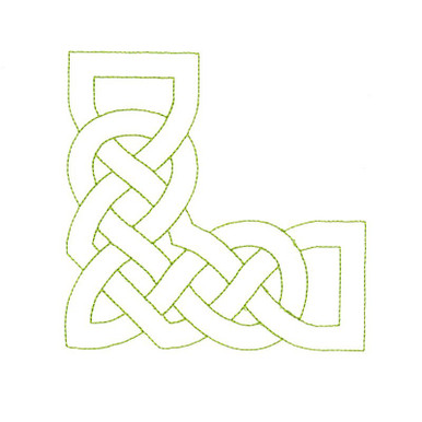 celtic knot border corner