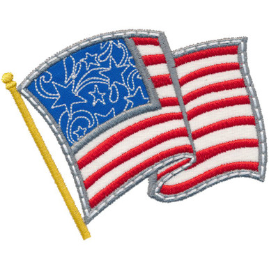 American Flag Applique | 12608-14 American Flag Applique | 12608-14