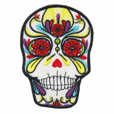 4 Inch Full Color Milwaukee Brewers Retro Sugar Skull Sticker