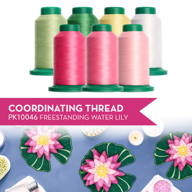ハンドメイド　Y ourelia Freestanding Water Lily PK10046 - Coordinating Thread