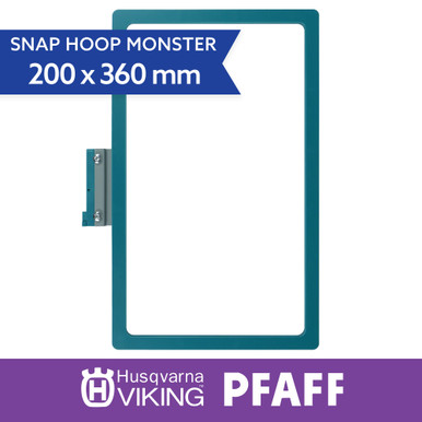 店舗用品 hoopu Snap Hoop Monster - 200x360mm (HM5) - Husqvarna Viking - Pfaff