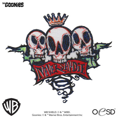 The Goonies Machine Embroidery Designs - Officially Licensed