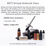 Complimentary Virtual Airbrush Class