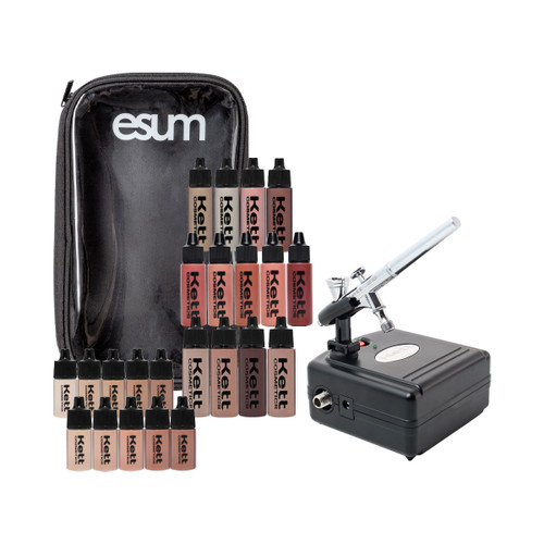 Kett Mini Jett Starter Kit with airbrush and hydro makeup