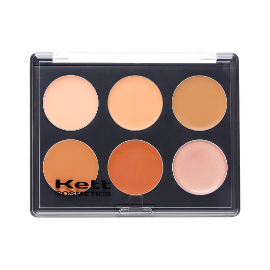 KETT Fixx Creme Makeup Corrector & Hi-Light Palette