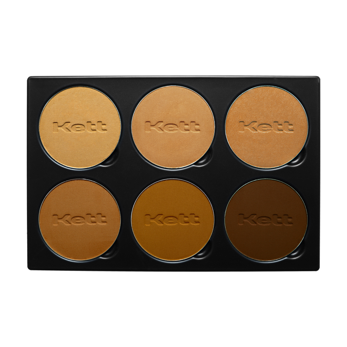 Kett Fixx Powder Foundation Pro Palette Tan Deep