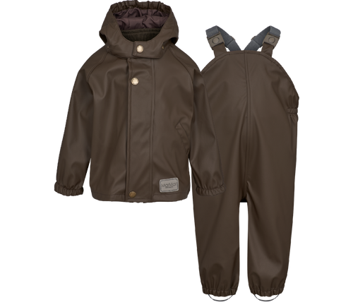 Rainwear Set Baby Oddy - nori green