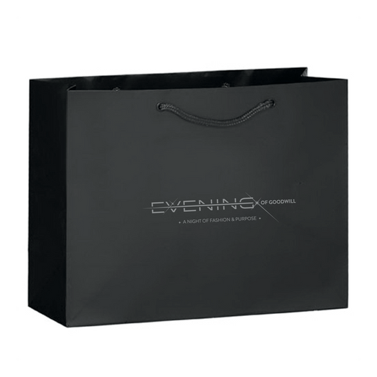 Matte Laminated Euro Tote Bag - 13" x 5" x 10"