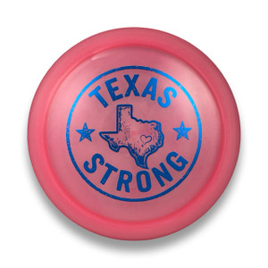 Innova Champion Discs FAF Flat Top Champion Firebird - Another Round Disc Golf Austin Texas Texas Strong Fundraiser Stamp