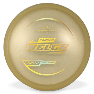 Dynamic Discs Parker Welck 2025 Tour Series Lucid Gold Metal Flake Truth