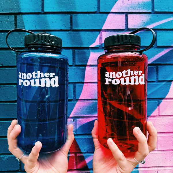 Nalgene waterbottle, Another Round Disc Golf Bottle