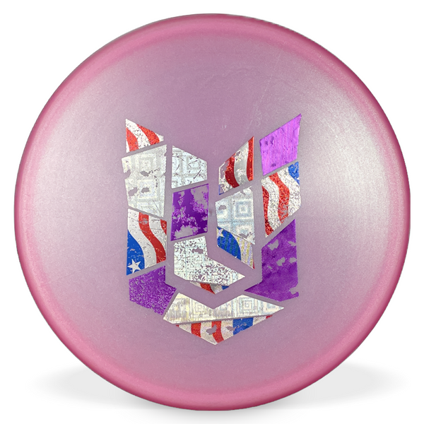 Discraft Team Captain Paul "Uli" Ulibarri Colorshift Z Zone - Shattered Uli Shield TriFoil Stamp