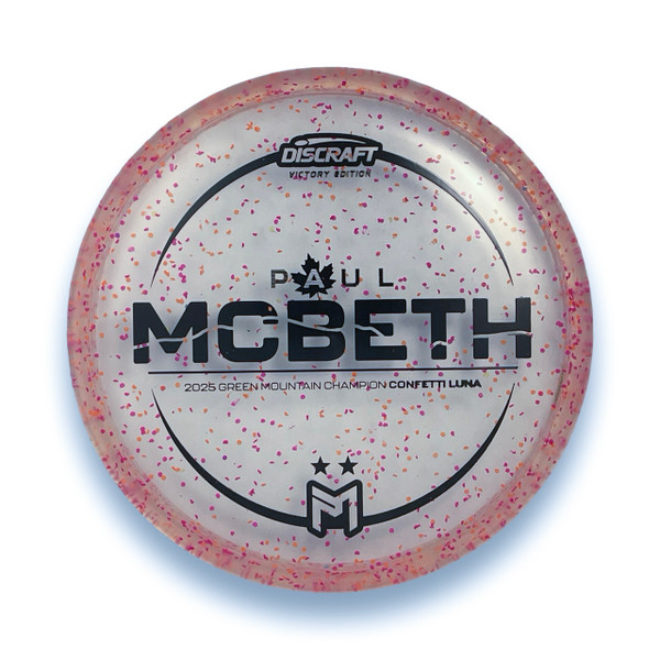 Discraft Paul McBeth Z Confetti Luna - 2025 GMC Champion Victory Edition