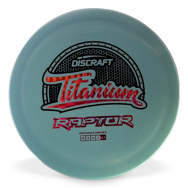 Discraft Titanium Raptor Blue Gray Camo Tron