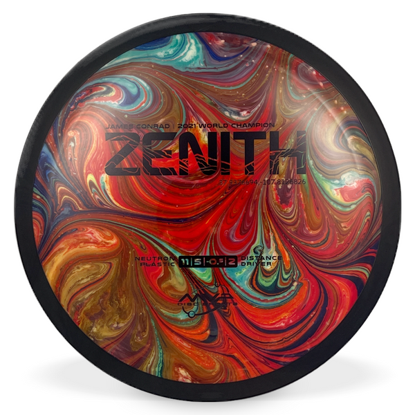 Conrad Neutron Zenith 169g Multicolor Dyed - Appalachian Disc Dye