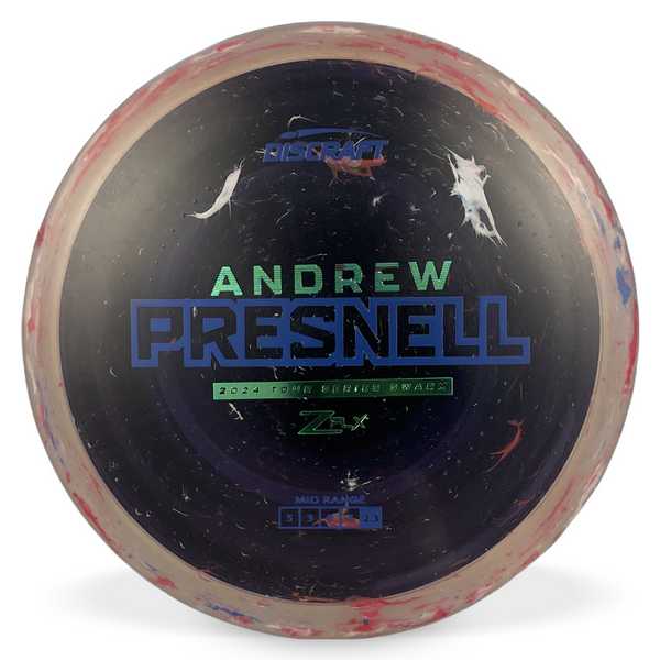 2024 Andrew Presnell Swarm 177+g Black/Pink - Appalachian Disc Dye