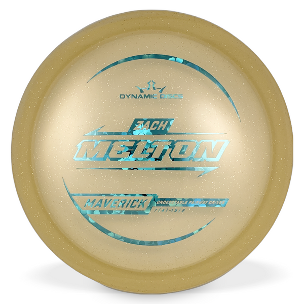 Dynamic Discs Zach Melton 2025 Team Series Lucid Gold Metal Flake Maverick