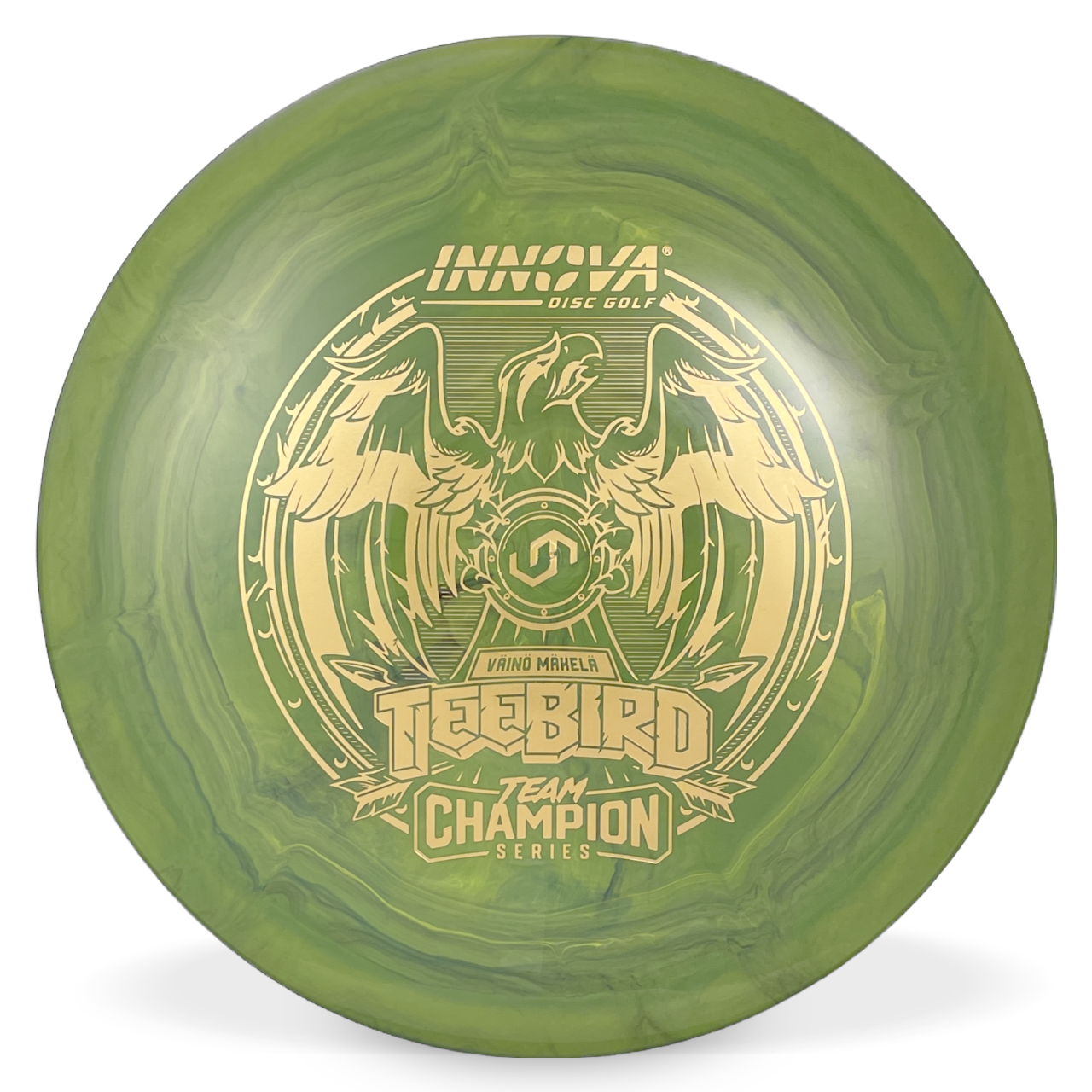 LOGOS-Ti-Card [Symphonic-Green]　ロゴストロン Innova Teebird3 | Foundation Disc Golf