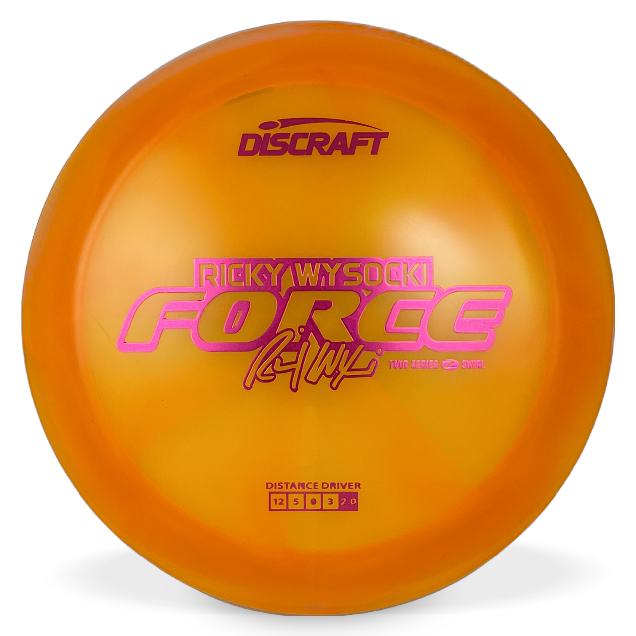 D FORCE SーTOUR 00U Force - Ricky Wysocki 2025 Tour Series - Z Swirl - Discraft
