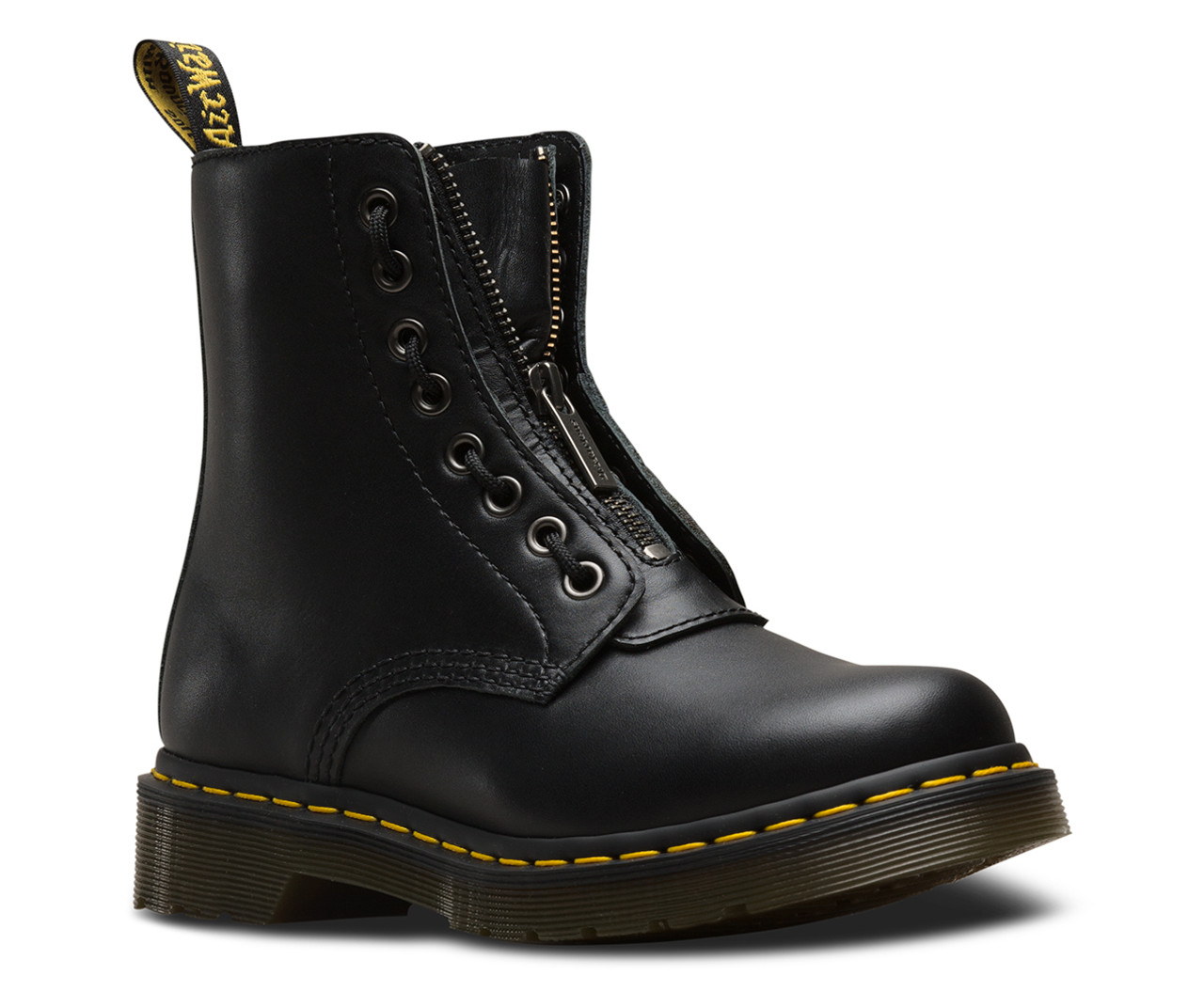 Dr. Martens 1460 Pascal Front Zip Black Nappa