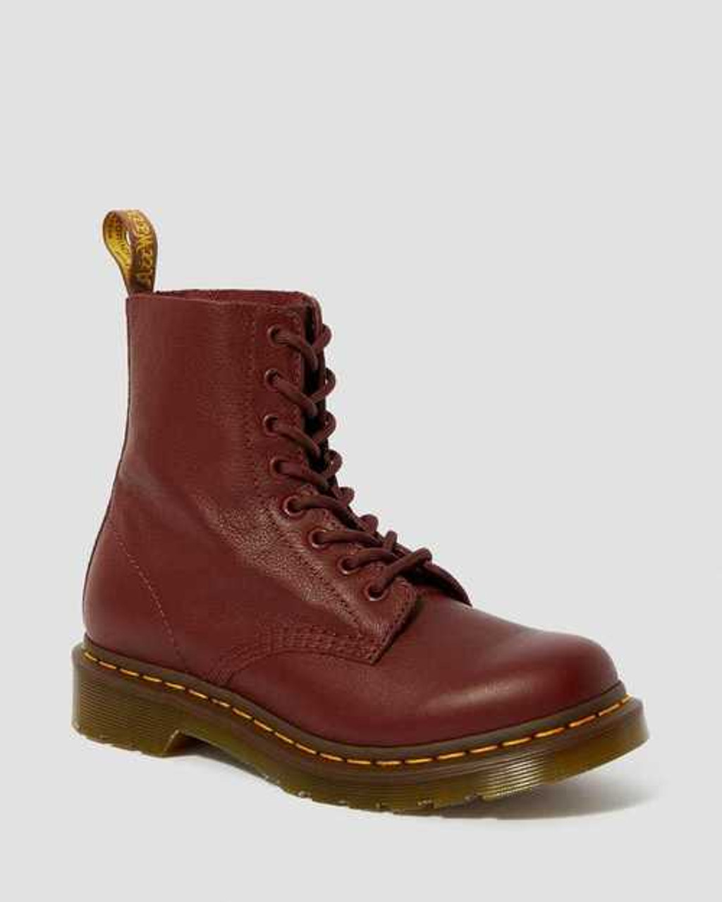 Dr. Martens Women's 1460 Pascal Cherry Red Virginia