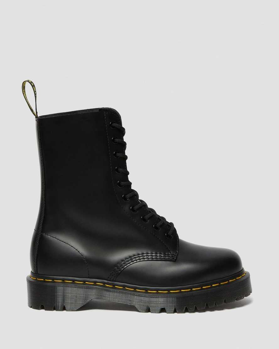 Martens 1490 BEX Black Smooth Mid Calf