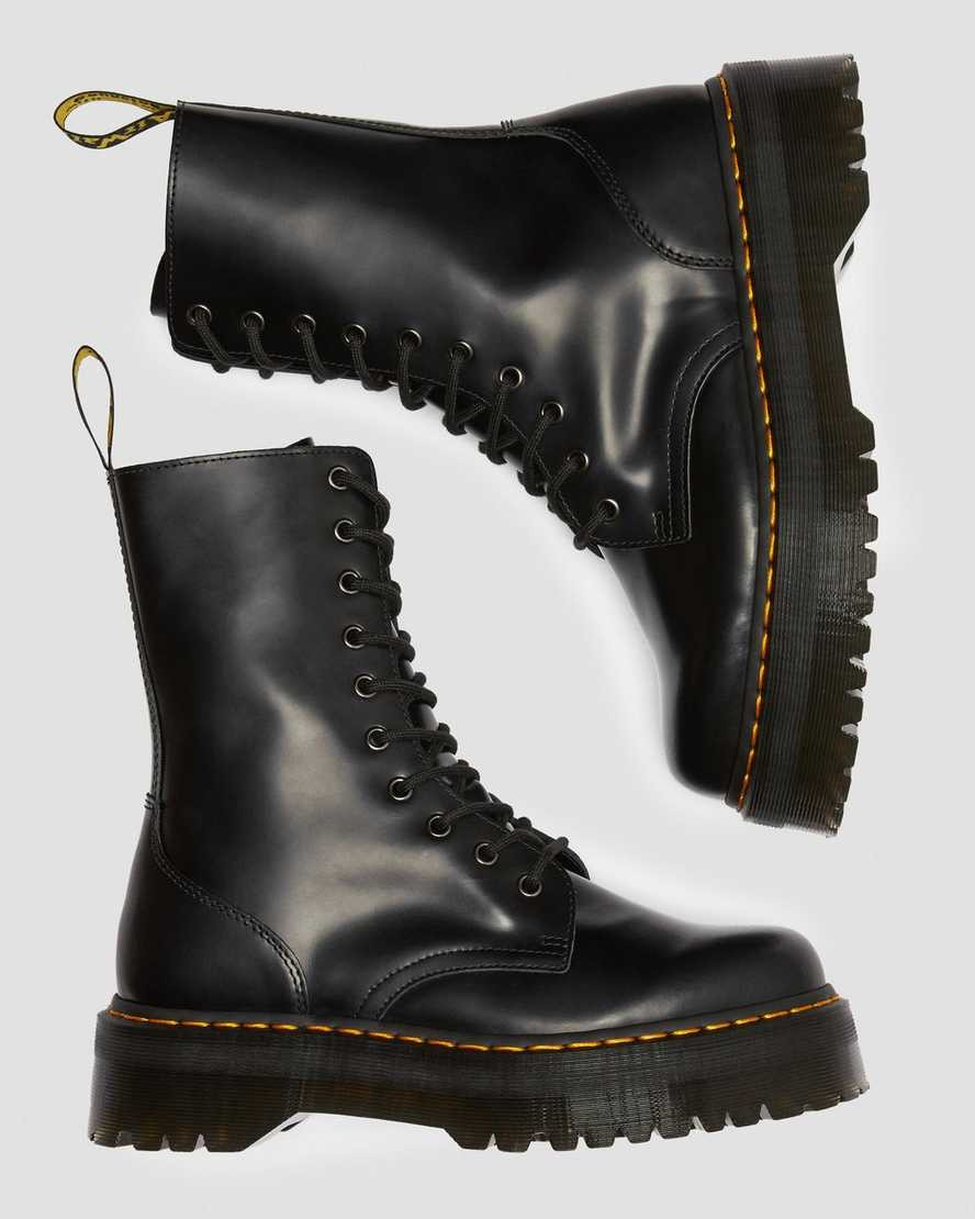 HOT 10 Eye Dr Martens Jadon Hi Polished Smooth Martens Jadon