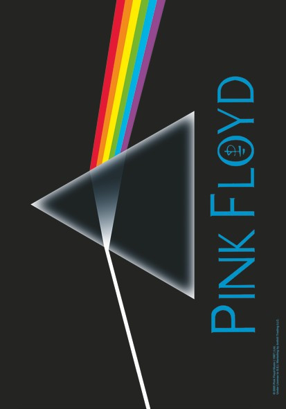 Pink Floyd Dark Side Of The Moon Wall Flag - Zone Rock